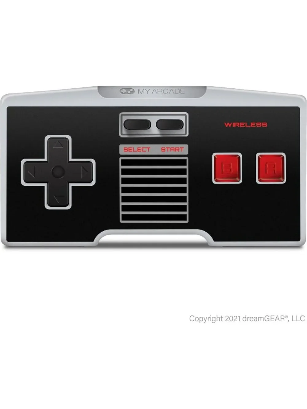 Wireless NES GamePad Combo Kit with 10ft Extension Cable - Retro Gaming